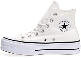 converse plataforma piel